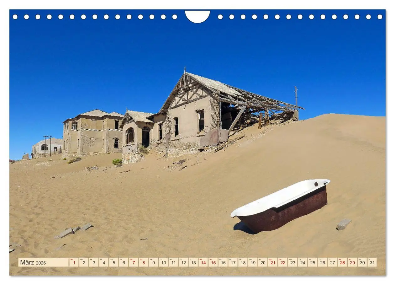 Bild: 9783457575369 | Kolmannskuppe Lost Place in Namibia (Wandkalender 2026 DIN A4...