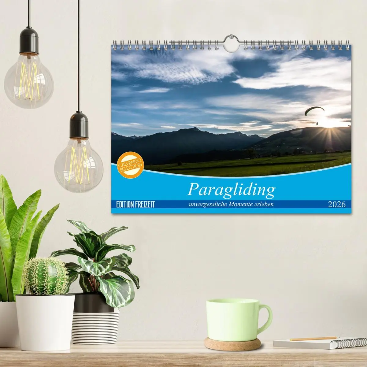 Bild: 9783457885369 | Paragliding - unvergessliche Momente erleben (Wandkalender 2026 DIN...