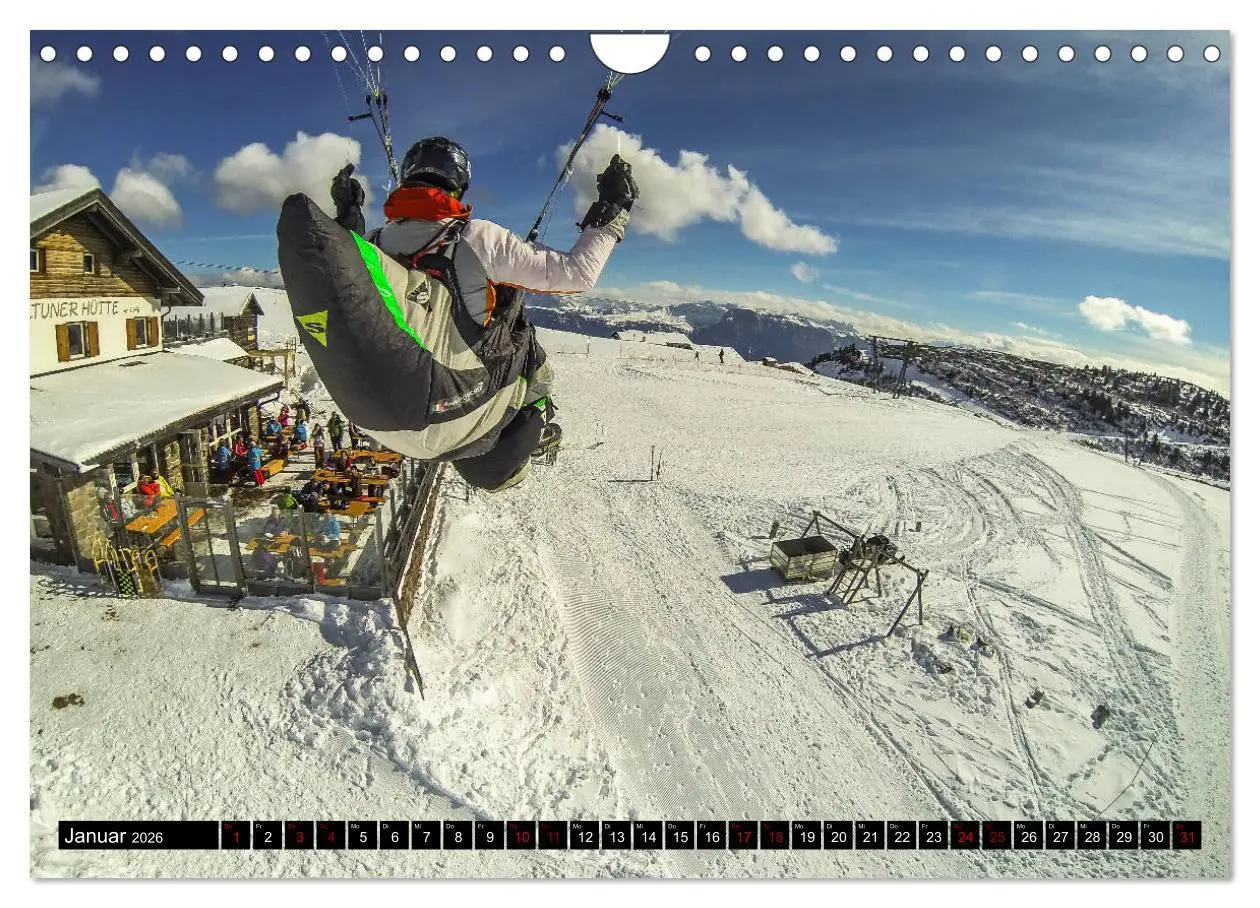 Bild: 9783457885369 | Paragliding - unvergessliche Momente erleben (Wandkalender 2026 DIN...