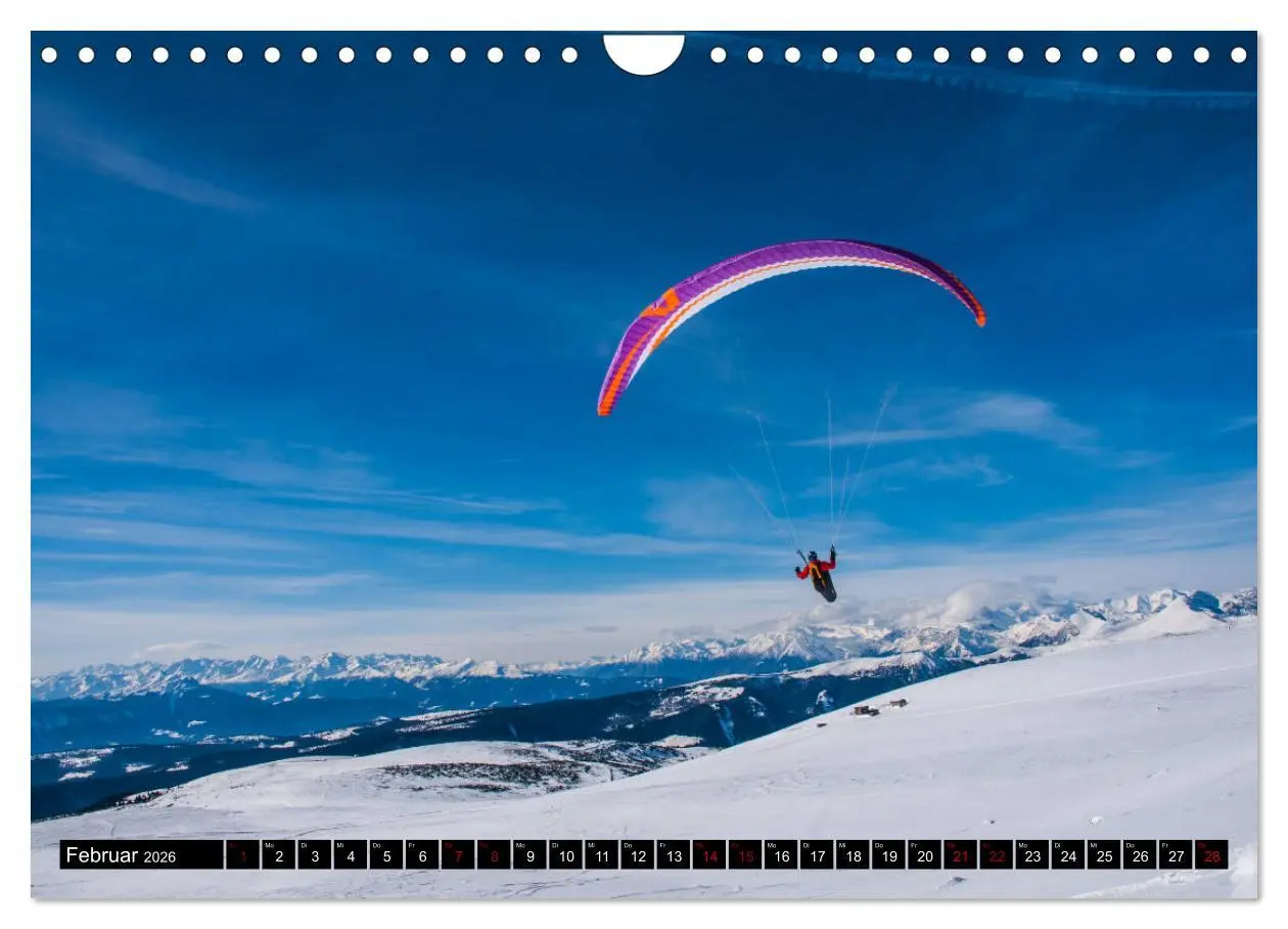 Bild: 9783457885369 | Paragliding - unvergessliche Momente erleben (Wandkalender 2026 DIN...