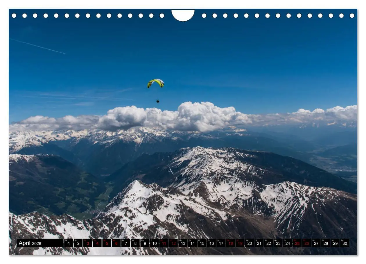 Bild: 9783457885369 | Paragliding - unvergessliche Momente erleben (Wandkalender 2026 DIN...