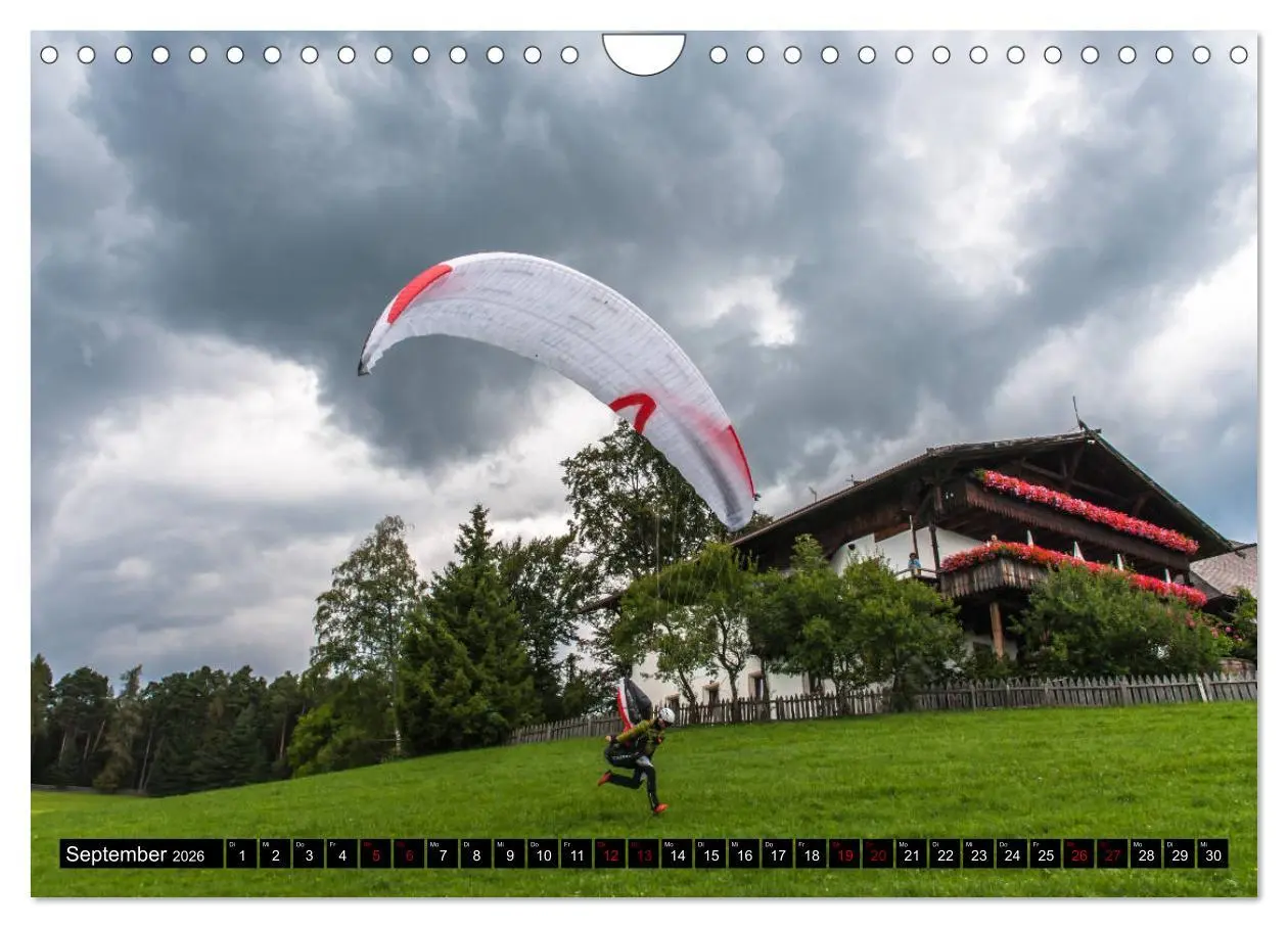 Bild: 9783457885369 | Paragliding - unvergessliche Momente erleben (Wandkalender 2026 DIN...