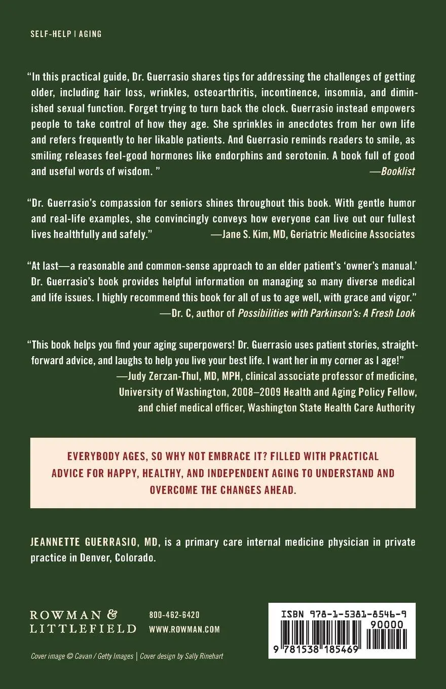 Rückseite: 9781538185469 | Embrace Aging | Conquer Your Fears and Enjoy Added Years | Guerrasio