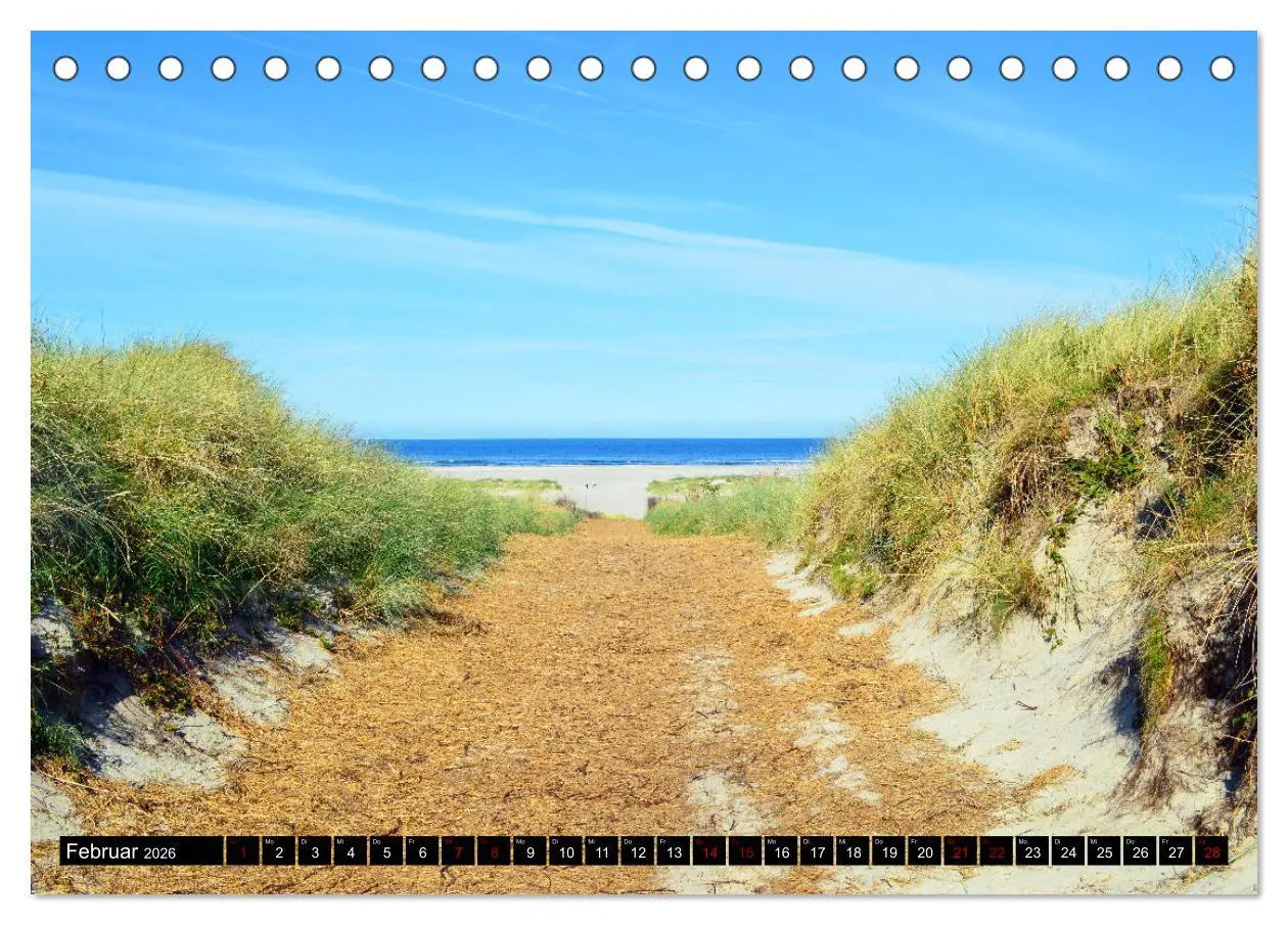 Bild: 9783457875469 | Entlang der Nordseeküste (Tischkalender 2026 DIN A5 quer), CALVENDO...