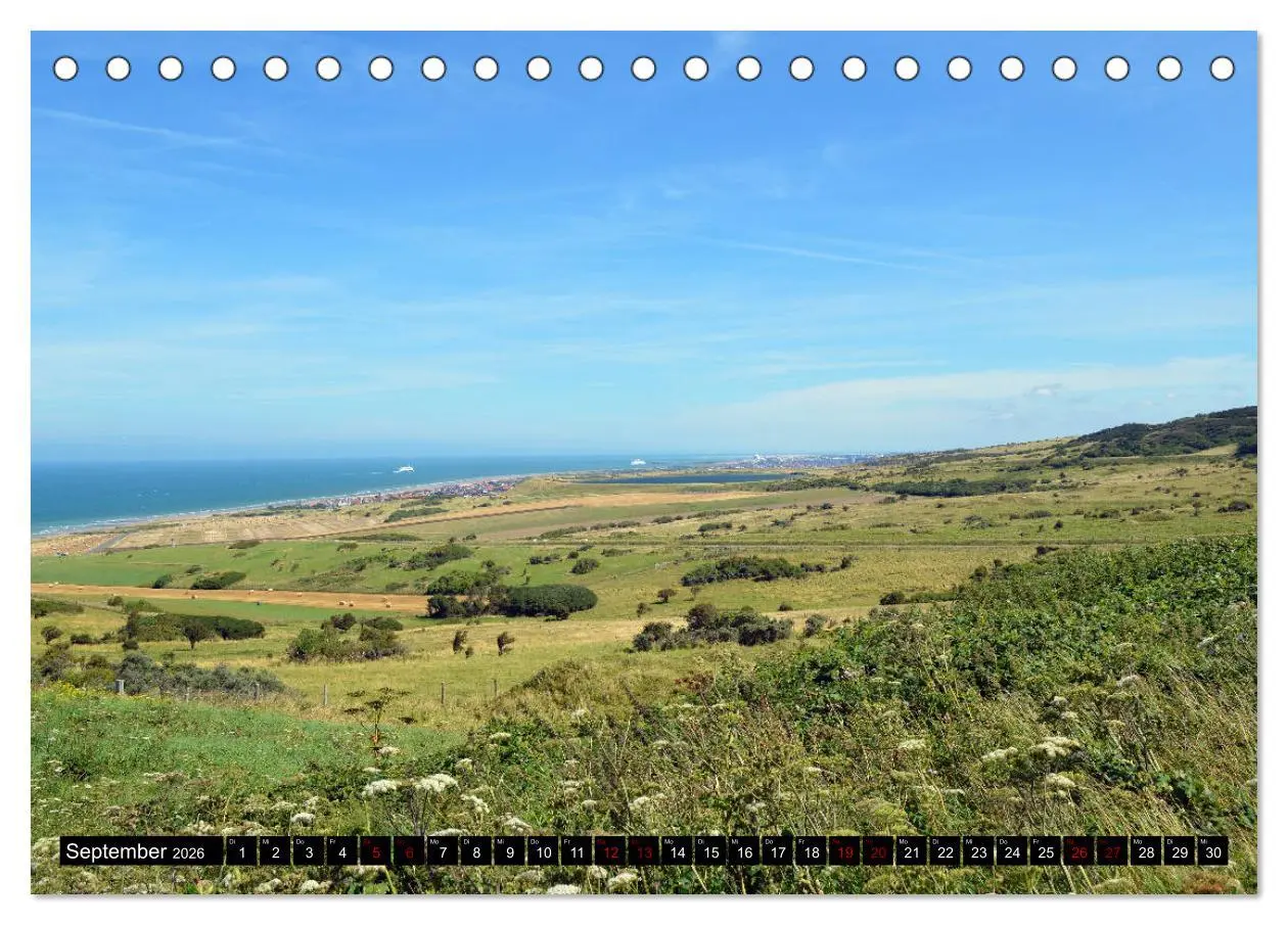 Bild: 9783457875469 | Entlang der Nordseeküste (Tischkalender 2026 DIN A5 quer), CALVENDO...