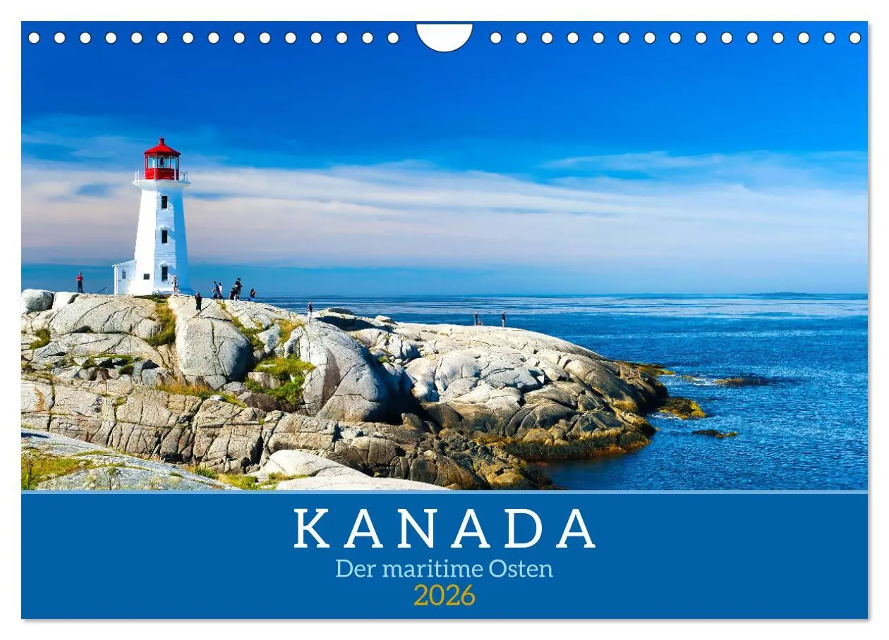 Cover: 9783457945469 | KANADA - Der maritime Osten (Wandkalender 2026 DIN A4 quer),...