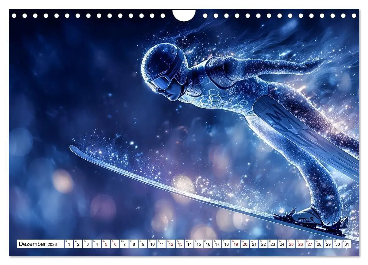 Bild: 9783516655469 | Olympische Sportarten (Wandkalender 2026 DIN A4 quer), CALVENDO...