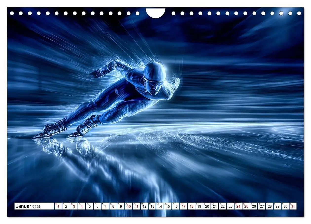 Bild: 9783516655469 | Olympische Sportarten (Wandkalender 2026 DIN A4 quer), CALVENDO...