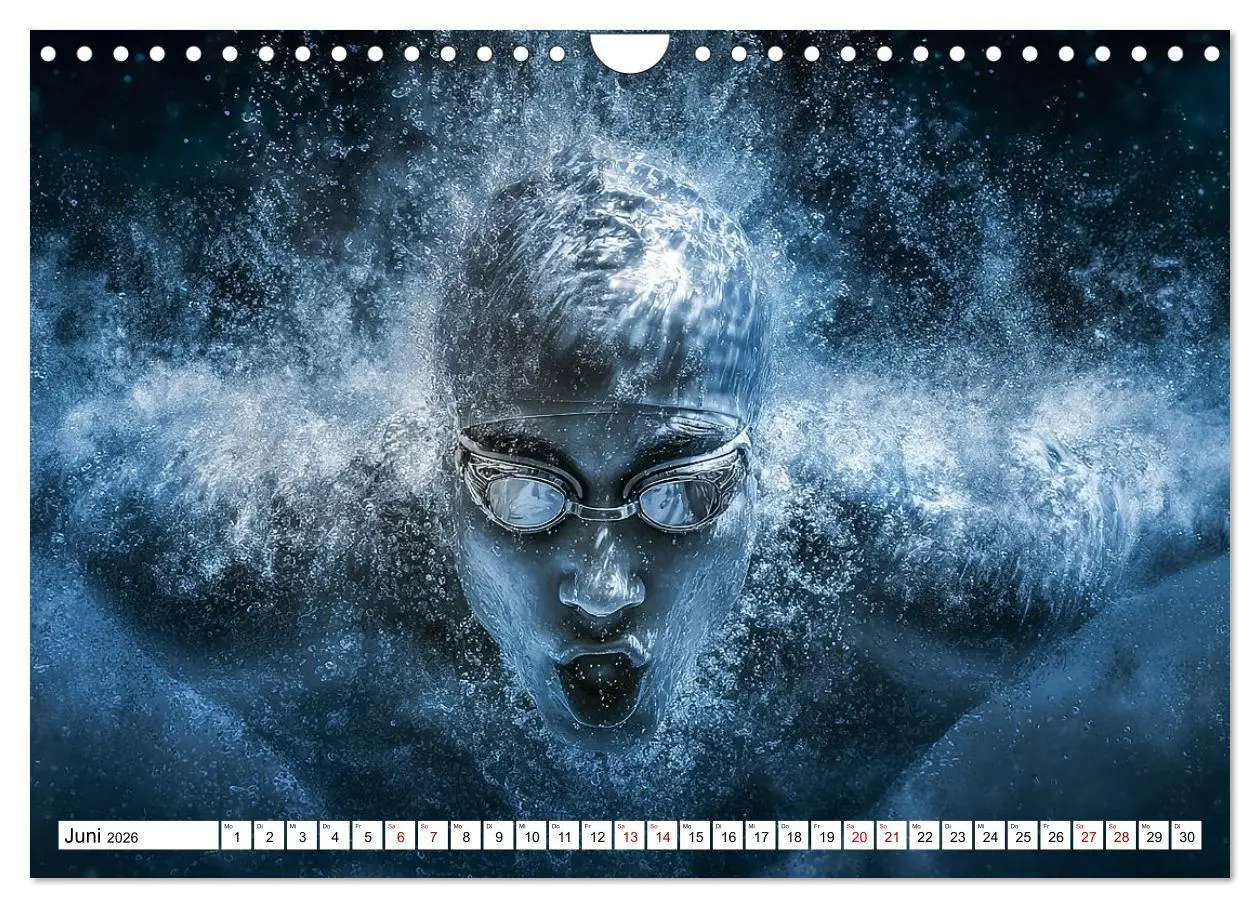 Bild: 9783516655469 | Olympische Sportarten (Wandkalender 2026 DIN A4 quer), CALVENDO...