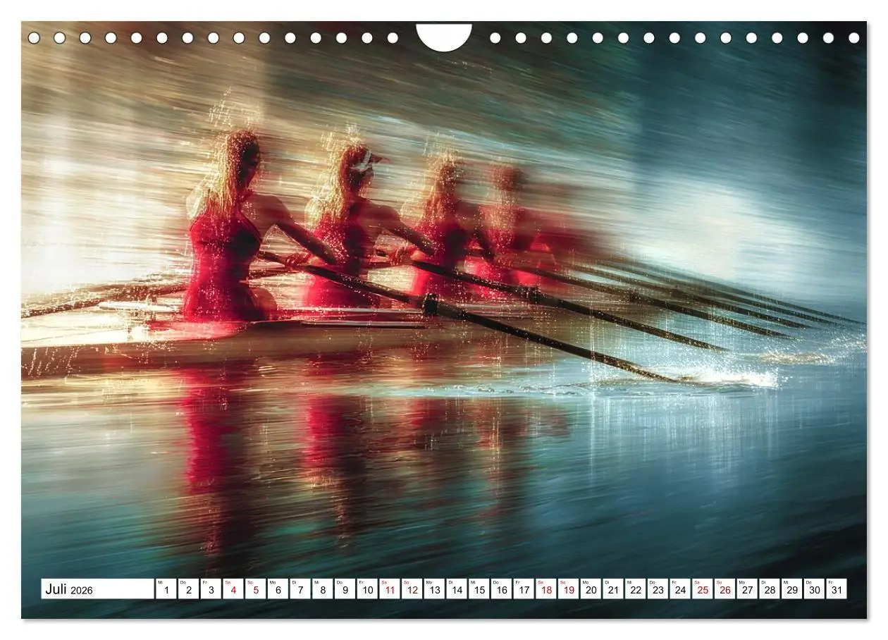 Bild: 9783516655469 | Olympische Sportarten (Wandkalender 2026 DIN A4 quer), CALVENDO...