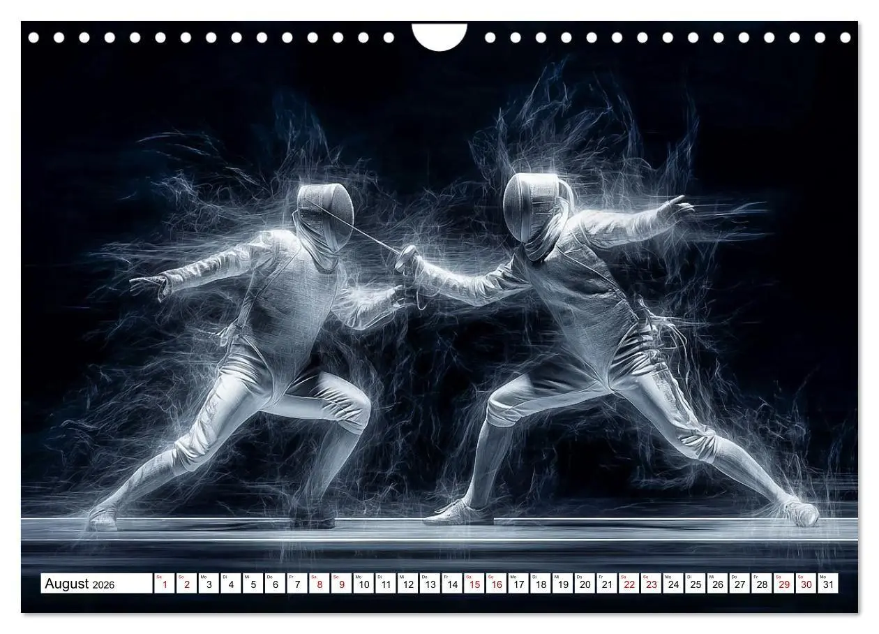 Bild: 9783516655469 | Olympische Sportarten (Wandkalender 2026 DIN A4 quer), CALVENDO...