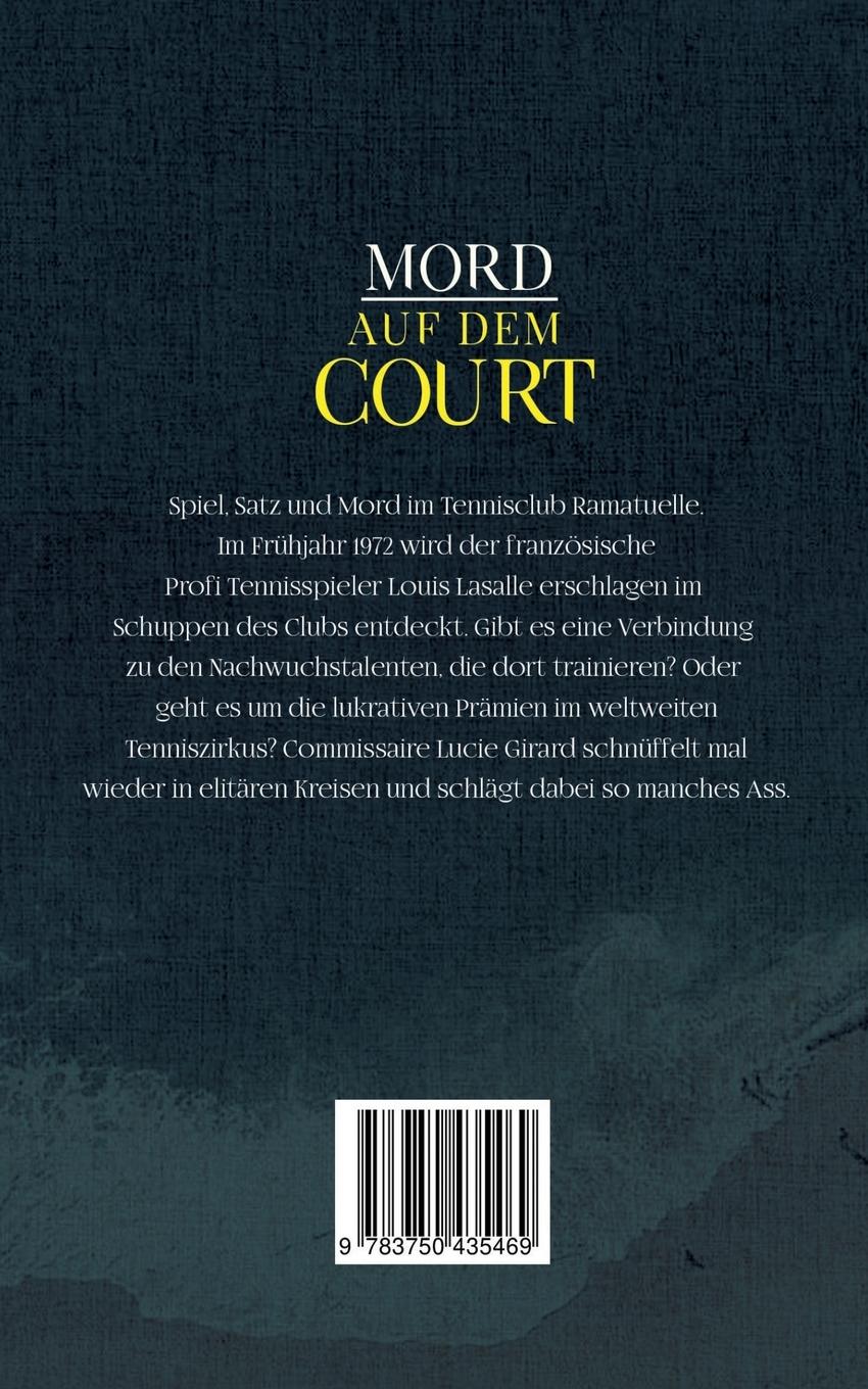 Rückseite: 9783750435469 | Mord auf dem Court | Jeux dangereux | Luc Winger | Taschenbuch | 2020
