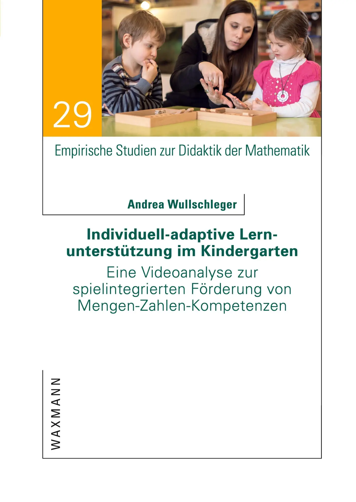 Cover: 9783830935469 | Individuell-adaptive Lernunterstützung im Kindergarten | Wullschleger