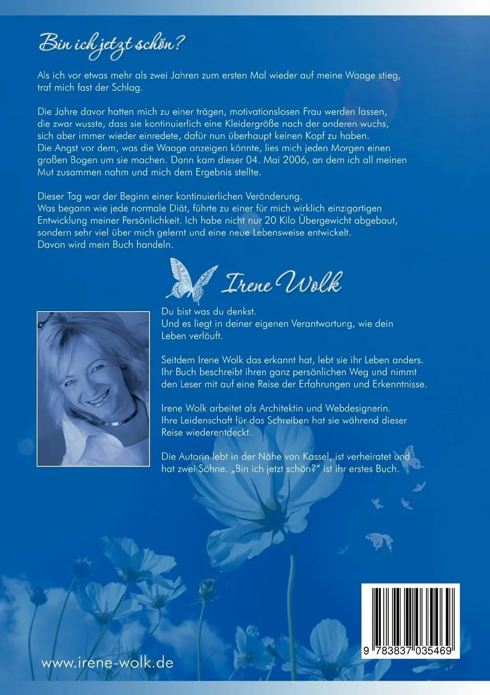 Rückseite: 9783837035469 | Bin ich jetzt schön? | Irene Wolk | Taschenbuch | 160 S. | Deutsch
