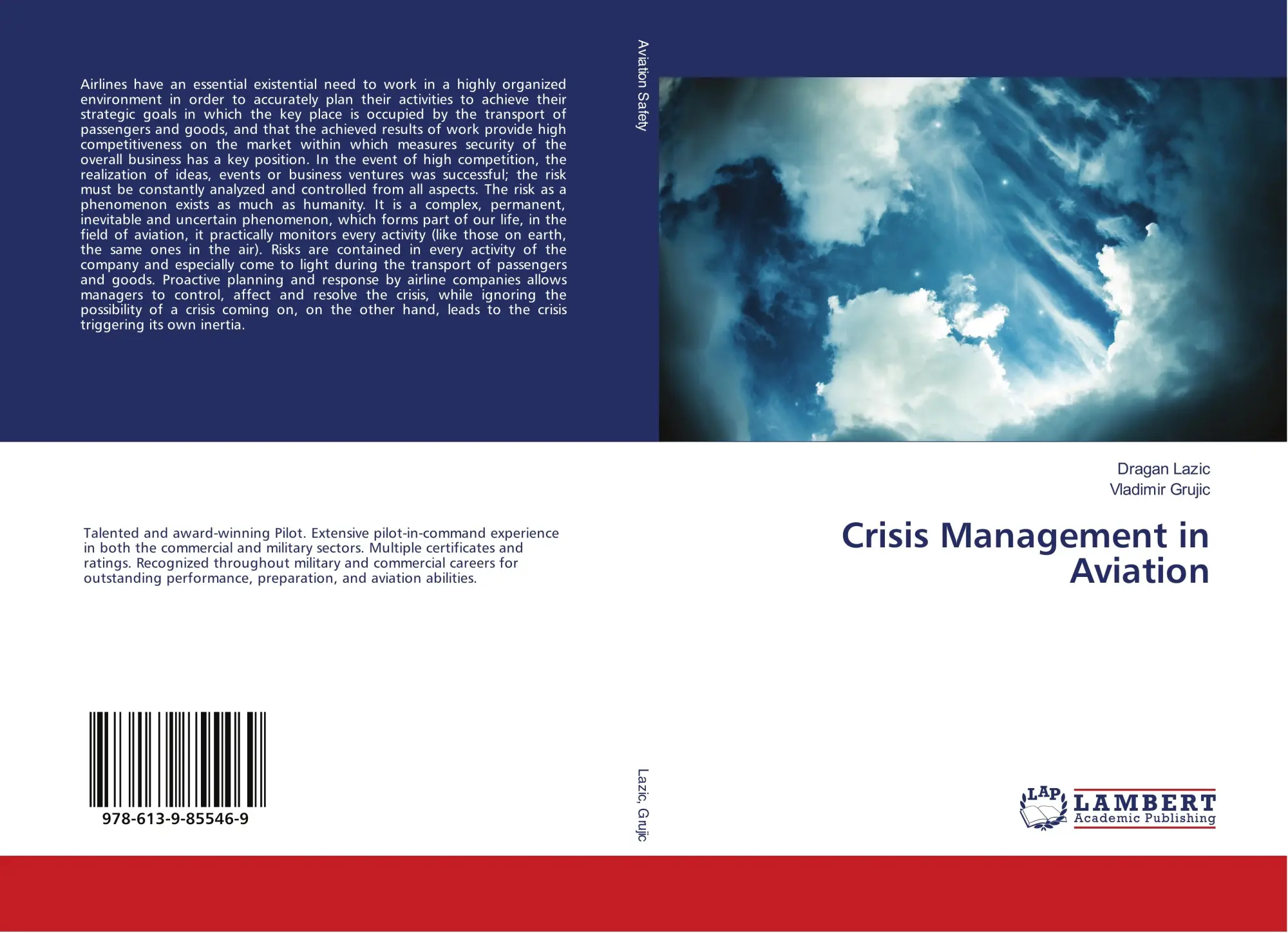 Cover: 9786139855469 | Crisis Management in Aviation | Dragan Lazic (u. a.) | Taschenbuch