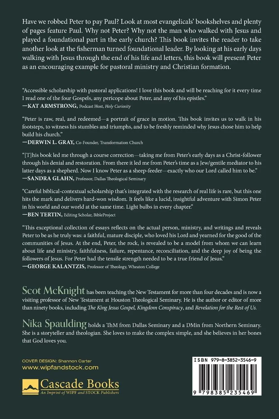 Rückseite: 9798385235469 | And Upon This Rock | Scot Mcknight (u. a.) | Taschenbuch | Englisch