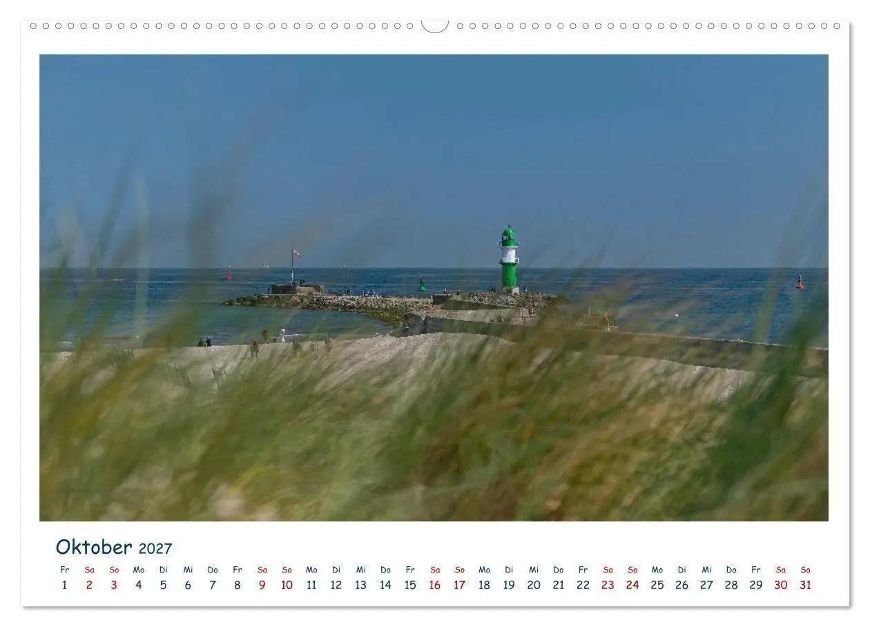 Bild: 9783569285569 | Warnemünde an der Ostsee (Wandkalender 2027 DIN A2 quer), CALVENDO...