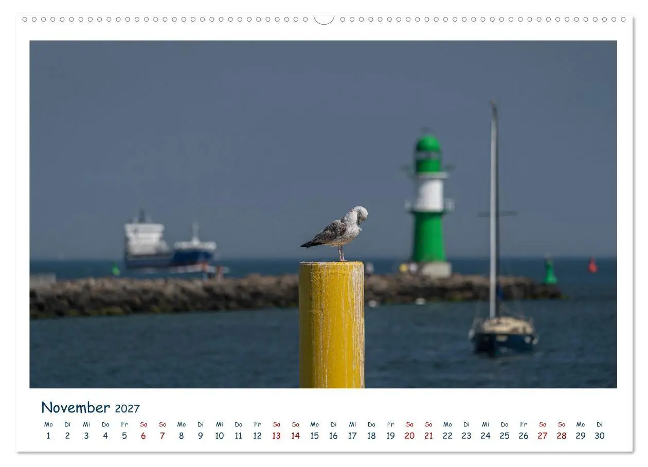 Bild: 9783569285569 | Warnemünde an der Ostsee (Wandkalender 2027 DIN A2 quer), CALVENDO...