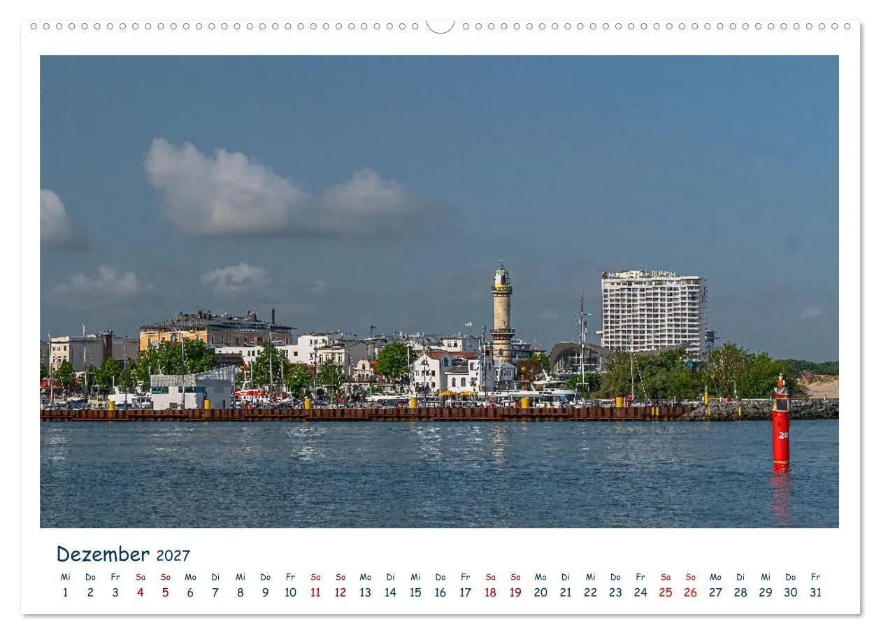 Bild: 9783569285569 | Warnemünde an der Ostsee (Wandkalender 2027 DIN A2 quer), CALVENDO...
