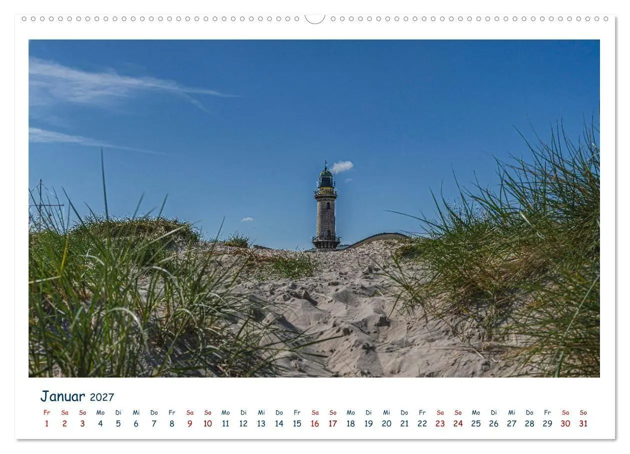 Bild: 9783569285569 | Warnemünde an der Ostsee (Wandkalender 2027 DIN A2 quer), CALVENDO...
