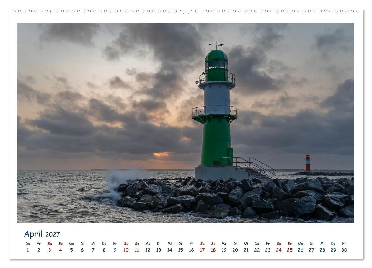 Bild: 9783569285569 | Warnemünde an der Ostsee (Wandkalender 2027 DIN A2 quer), CALVENDO...