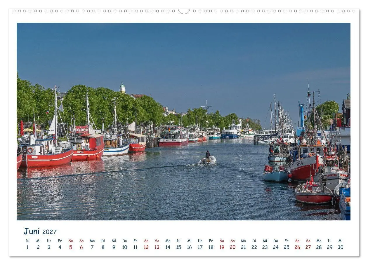 Bild: 9783569285569 | Warnemünde an der Ostsee (Wandkalender 2027 DIN A2 quer), CALVENDO...