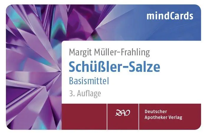 Cover: 9783769265569 | Schüßler-Salze Basismittel | mindCards | Margit Müller-Frahling | Box