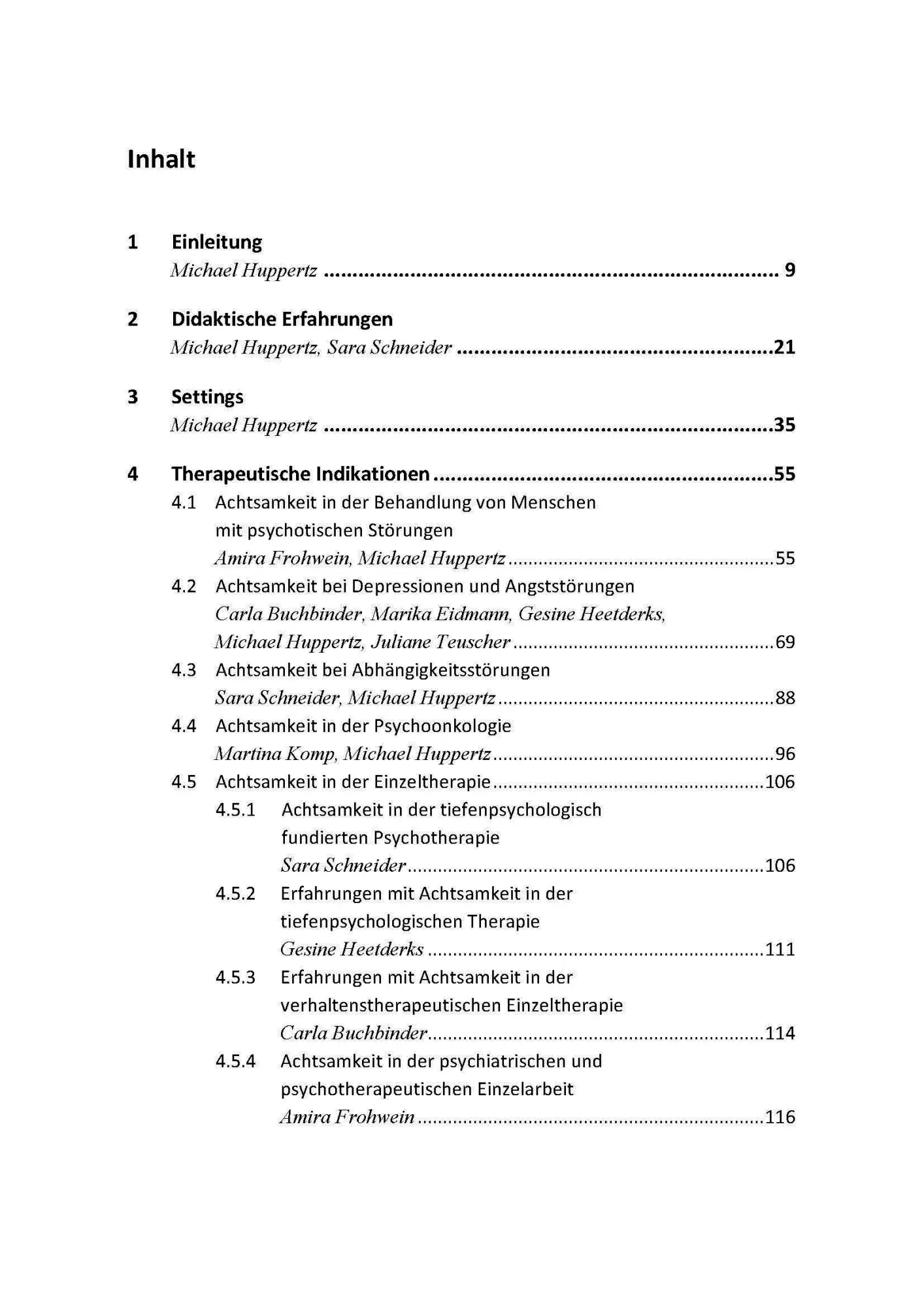Bild: 9783863215569 | Achtsamkeitsbasierte Therapie und Beratung | Michael Huppertz | Buch