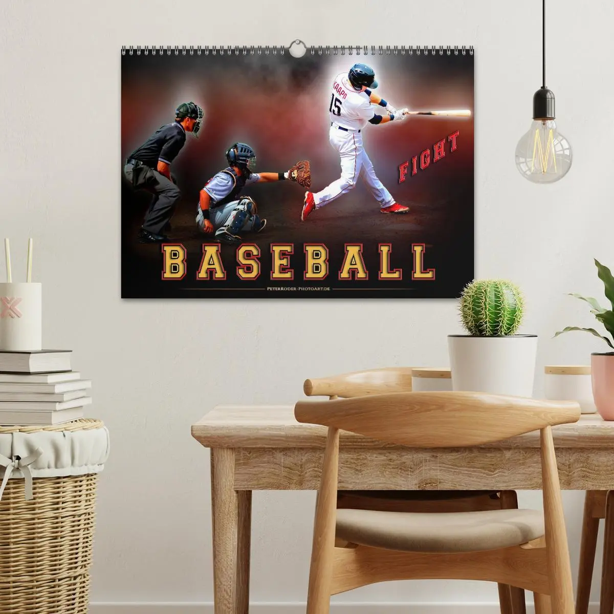 Bild: 9783457855669 | Baseball - Fight (Wandkalender 2026 DIN A3 quer), CALVENDO...