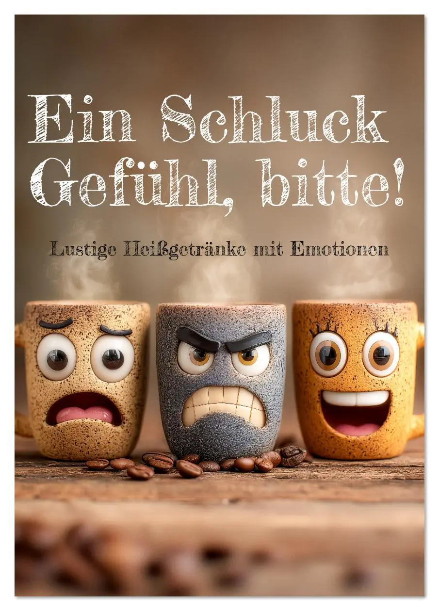 Cover: 9783516635669 | Ein Schluck Gefühl, bitte! - Lustige Heißgetränke mit Emotionen...