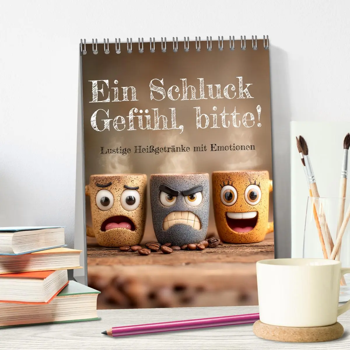 Bild: 9783516635669 | Ein Schluck Gefühl, bitte! - Lustige Heißgetränke mit Emotionen...