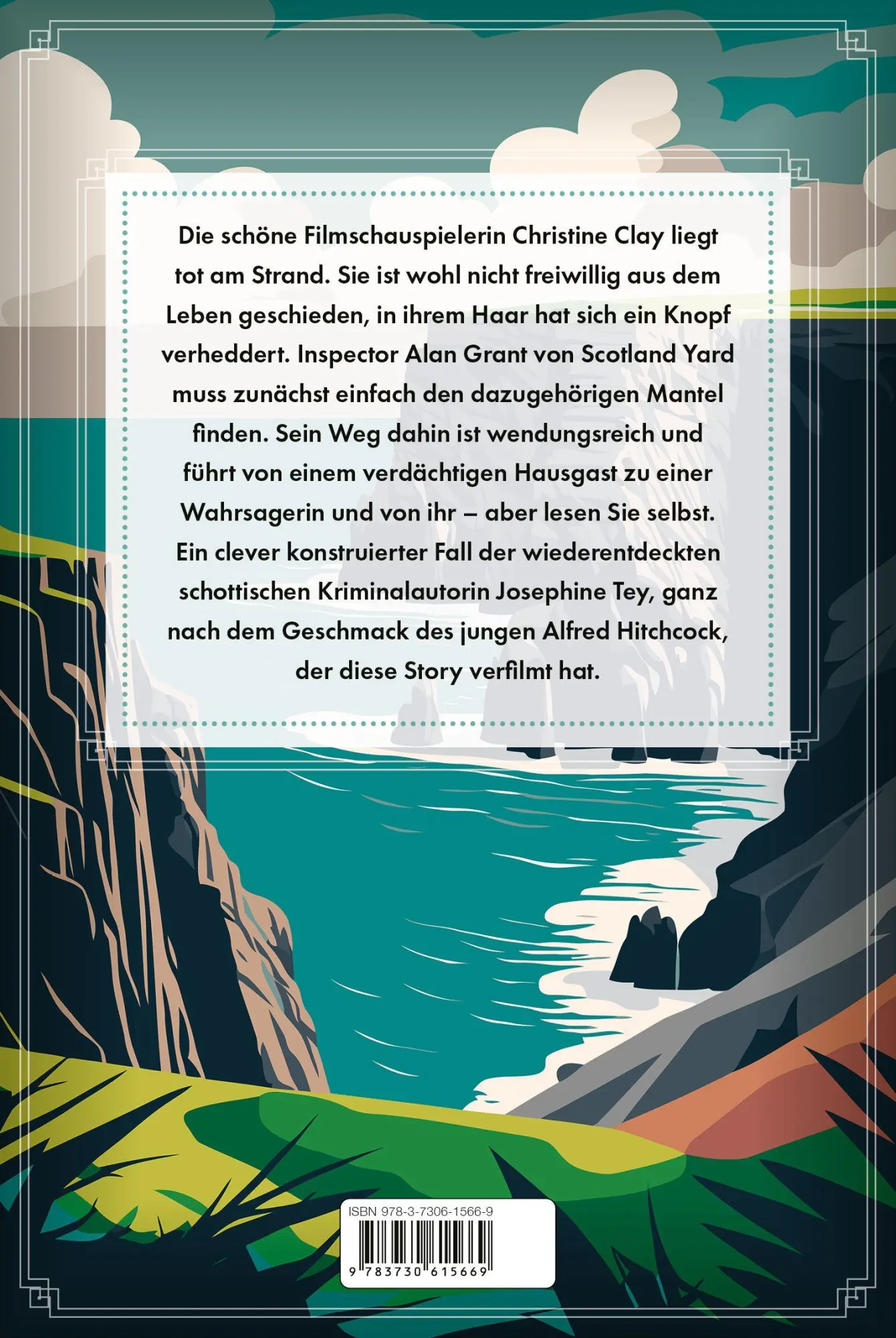 Bild: 9783730615669 | Die Klippen des Todes. Inspector Grants zweiter Fall | Josephine Tey