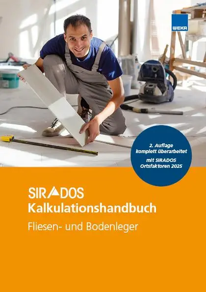 Cover: 9783811105669 | SIRADOS Kalkulationshandbuch Fliesen- und Bodenleger | Taschenbuch