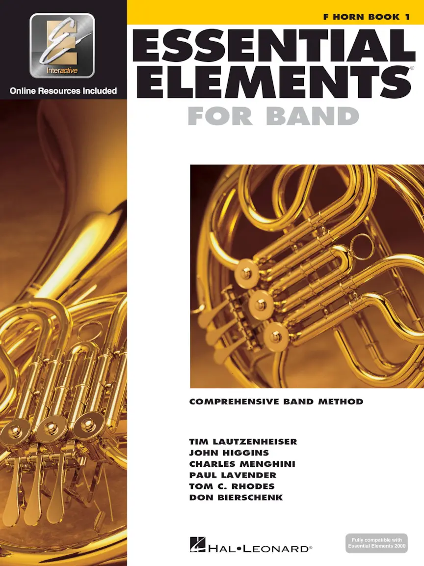 Cover: 73999625769 | Essential Elements for Band - Book 1 - French Horn | 1999
