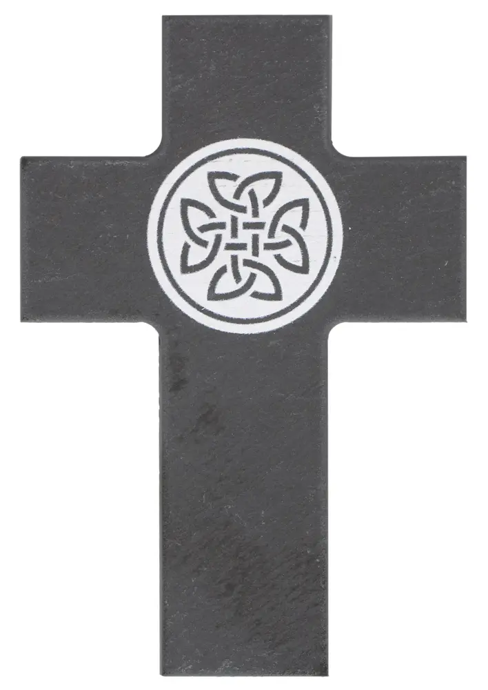 Symbolkreuz aus Schiefer