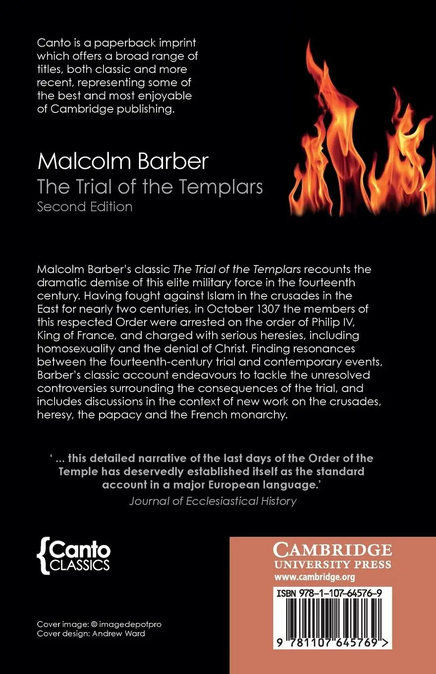 Rückseite: 9781107645769 | The Trial of the Templars | Malcolm Barber | Taschenbuch | Englisch