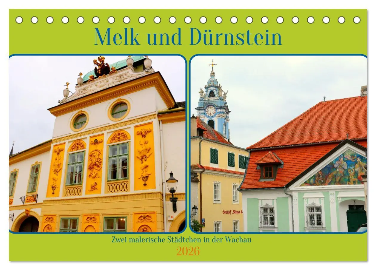 Cover: 9783457395769 | Melk und Dürnstein, zwei malerische Städtchen in der Wachau...