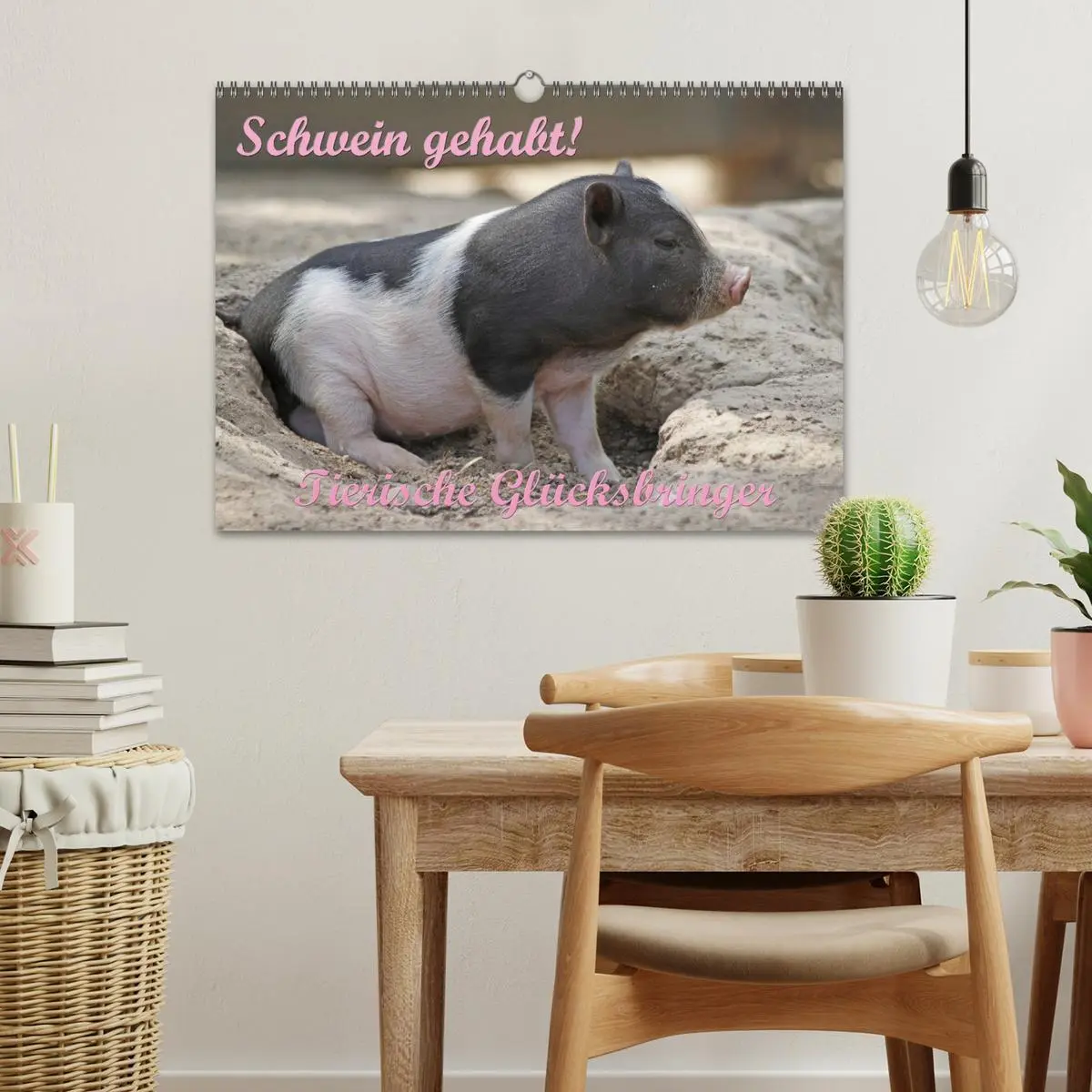 Bild: 9783516175769 | Schwein gehabt! (Wandkalender 2026 DIN A3 quer), CALVENDO...