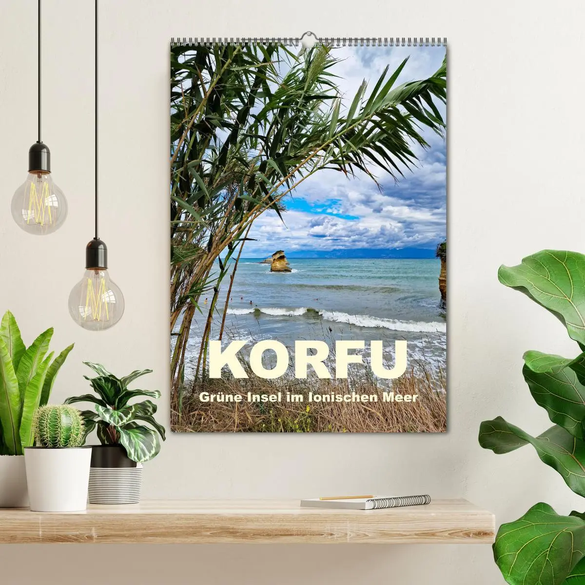 Bild: 9783516245769 | Korfu Grüne Insel im Ionischen Meer (Wandkalender 2026 DIN A2...