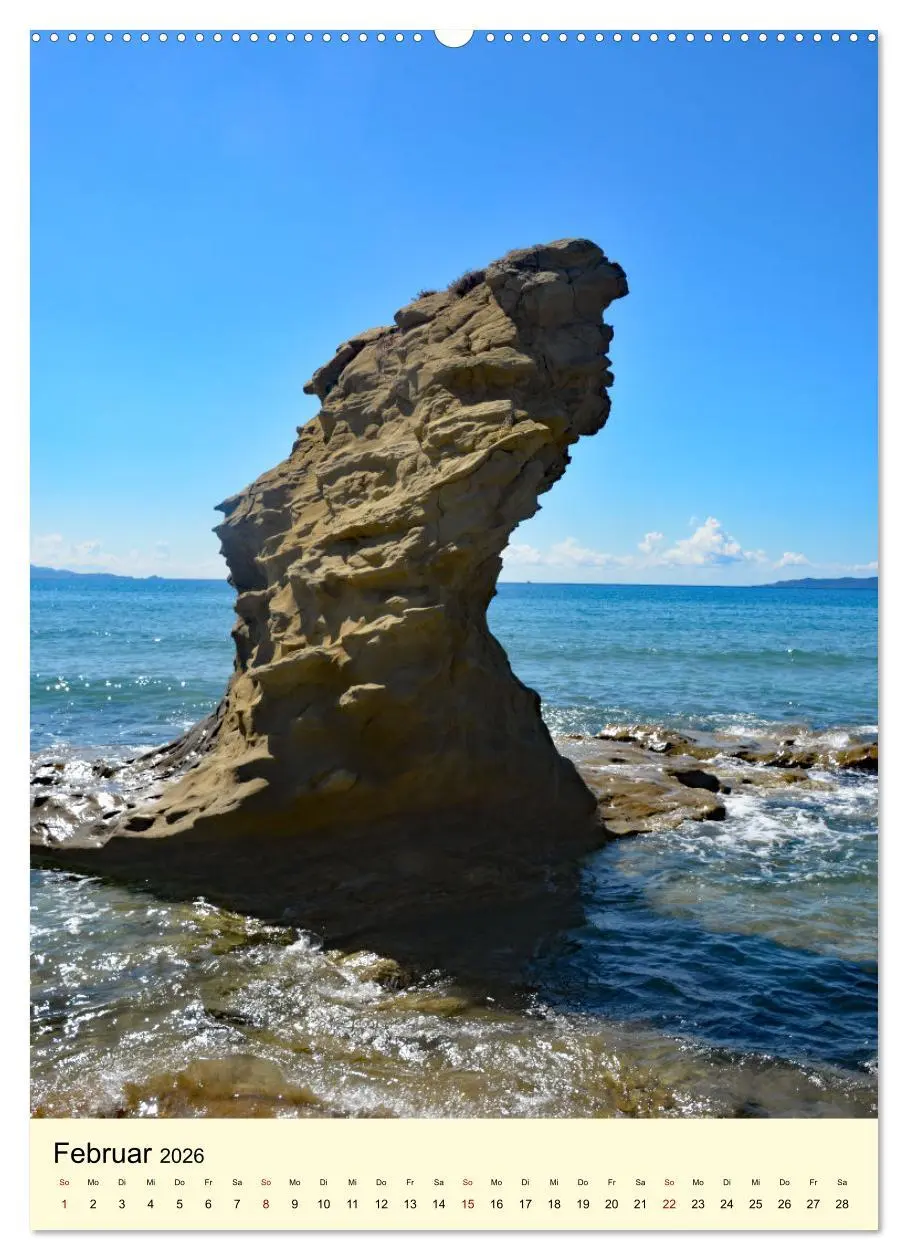 Bild: 9783516245769 | Korfu Grüne Insel im Ionischen Meer (Wandkalender 2026 DIN A2...
