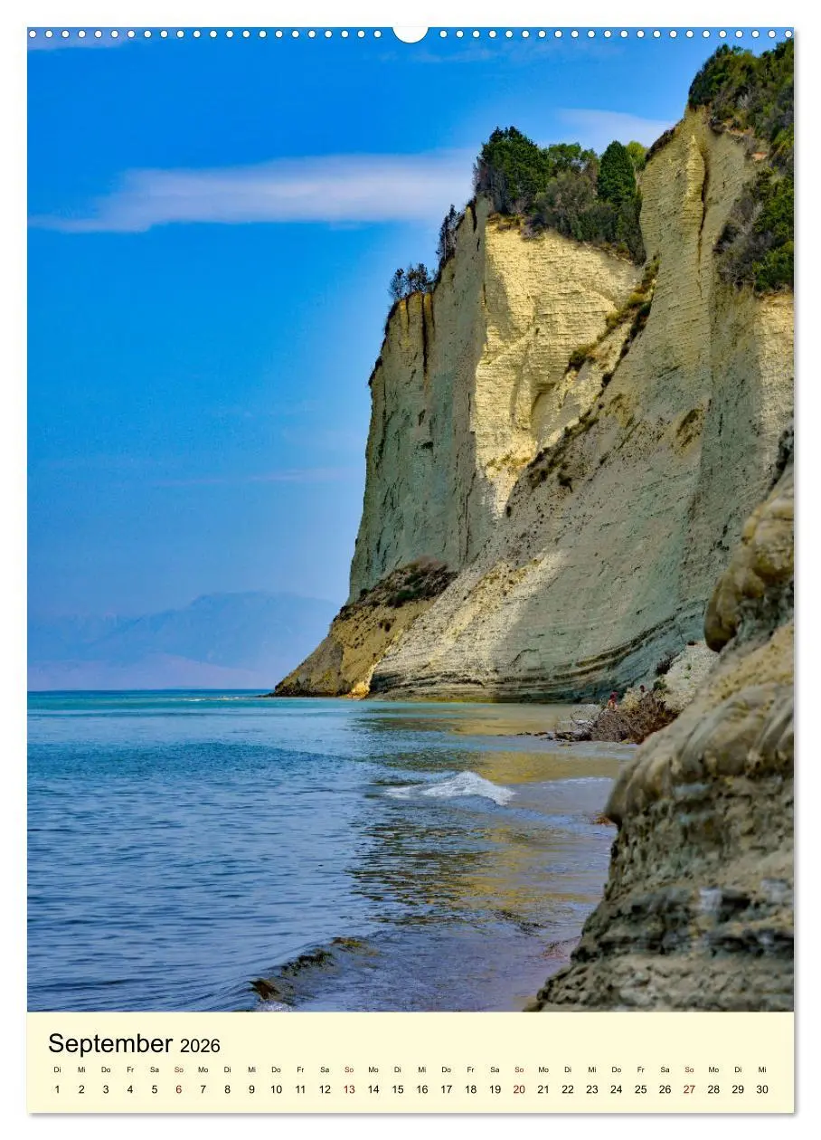 Bild: 9783516245769 | Korfu Grüne Insel im Ionischen Meer (Wandkalender 2026 DIN A2...