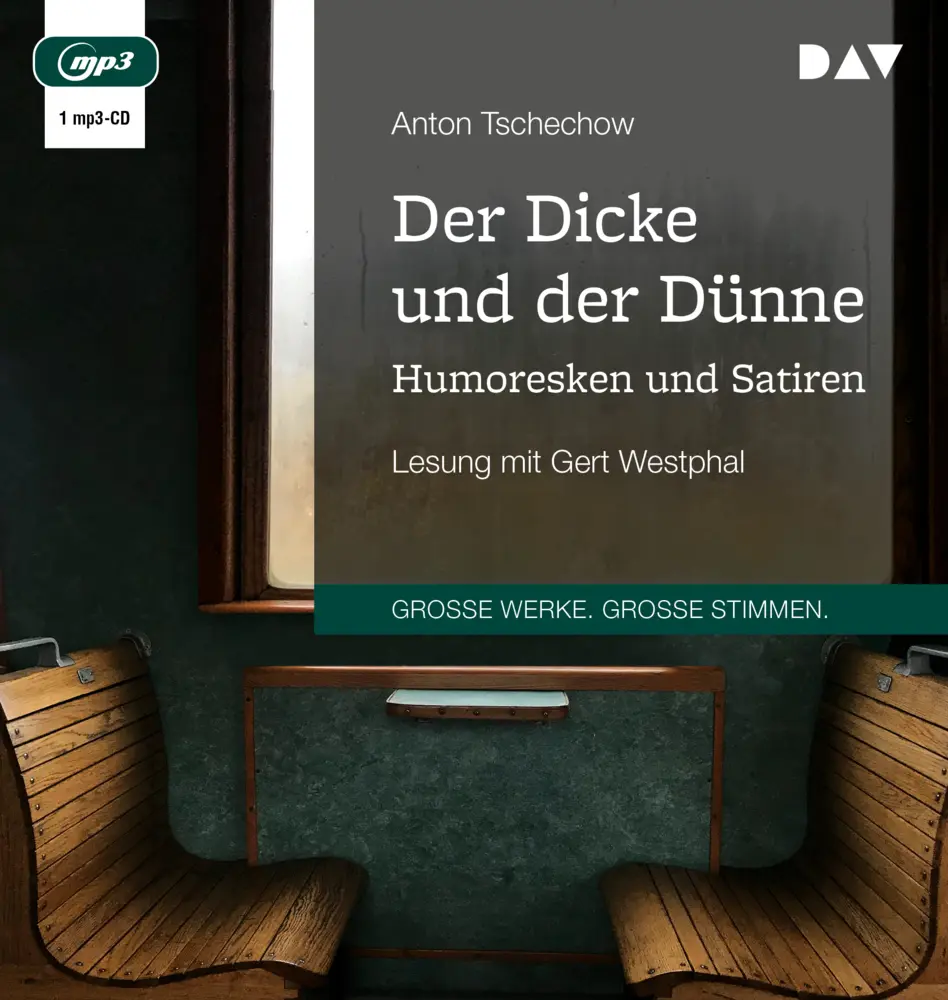 Cover: 9783742415769 | Der Dicke und der Dünne. Humoresken und Satiren,1 Audio-CD, 1 MP3 | CD