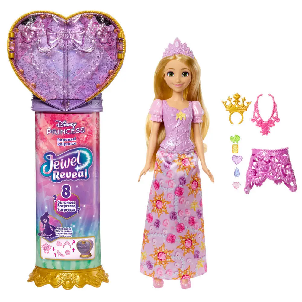 Bild: 194735365869 | Disney Reveal Rapunzel Puppe.JLK28 | Fensterkarton | JLK28 | Deutsch