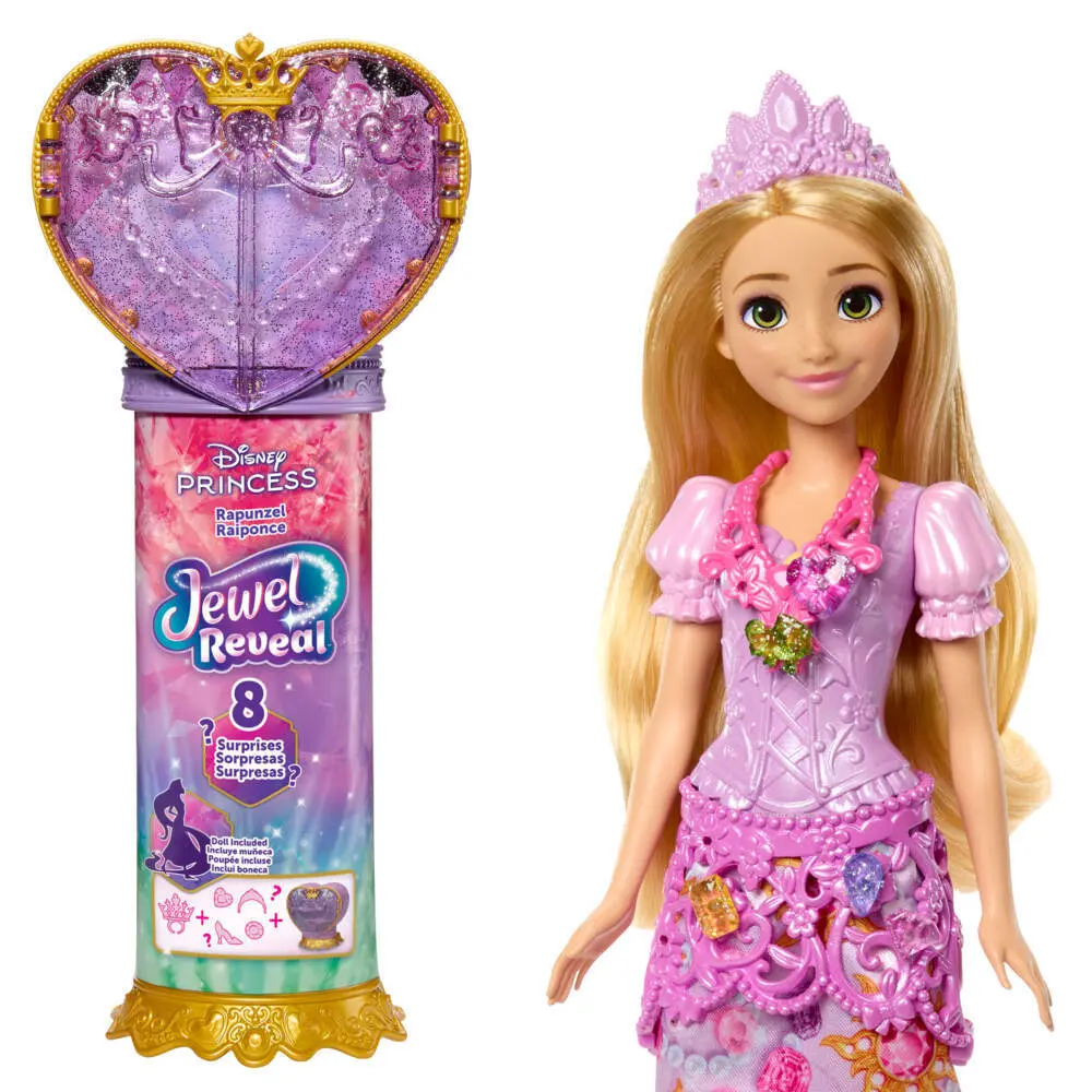 Bild: 194735365869 | Disney Reveal Rapunzel Puppe.JLK28 | Fensterkarton | JLK28 | Deutsch