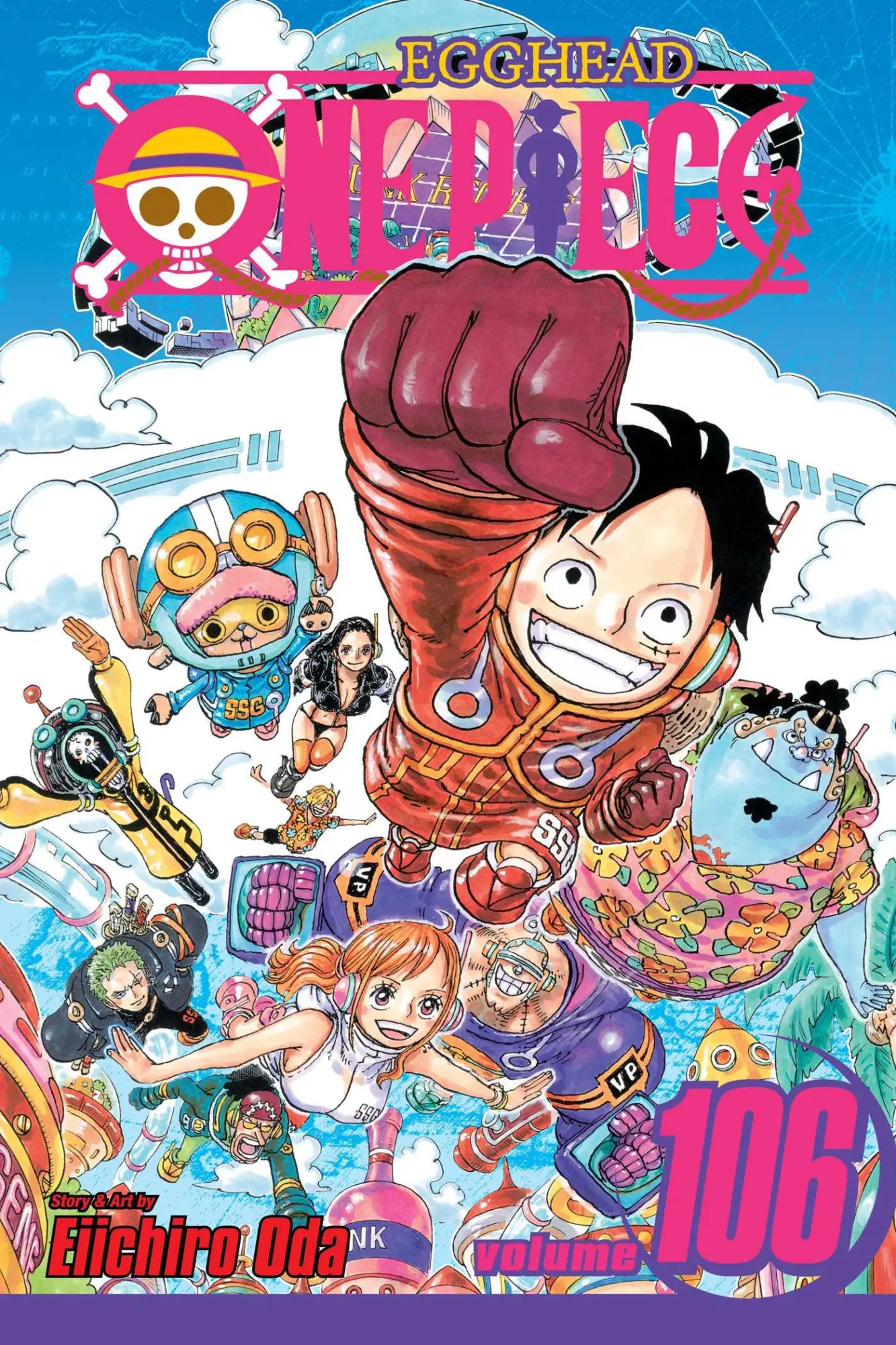Cover: 9781974745869 | One Piece, Vol. 106 | Eiichiro Oda | Taschenbuch | 208 S. | Englisch