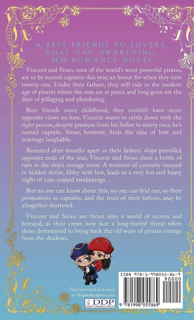 Rückseite: 9781998055869 | Vincent &amp; Sivan | Book 1: Rum-Soaked Awakenings | Cali Kitsu | Buch