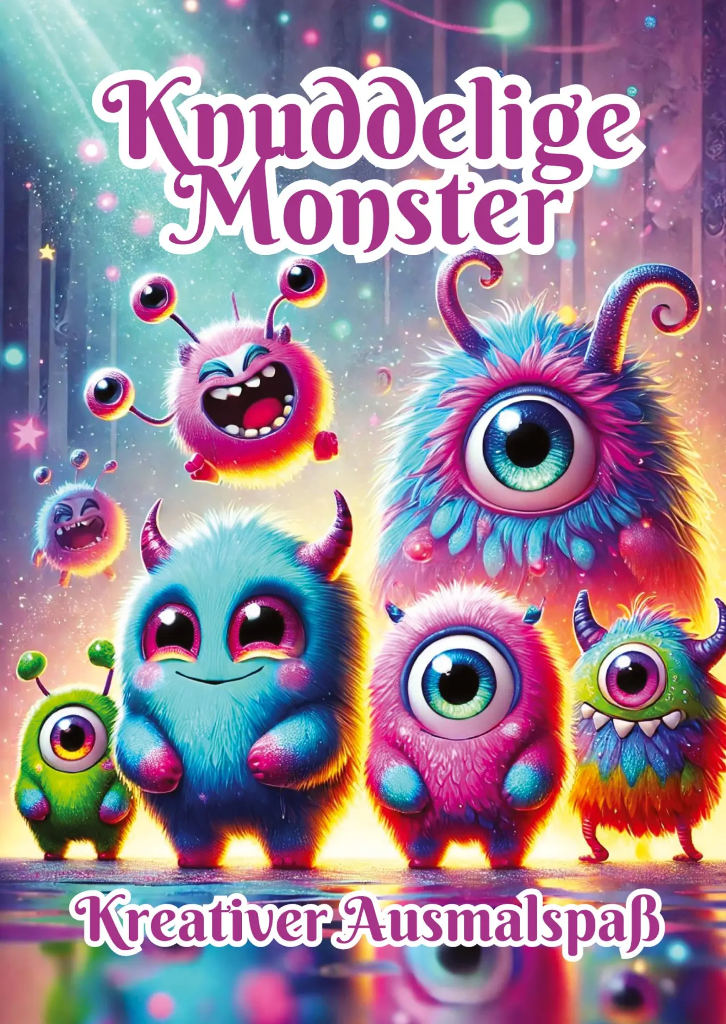 Cover: 9783384335869 | Knuddelige Monster | Kreativer Ausmalspaß | Fabian Kluge | Taschenbuch