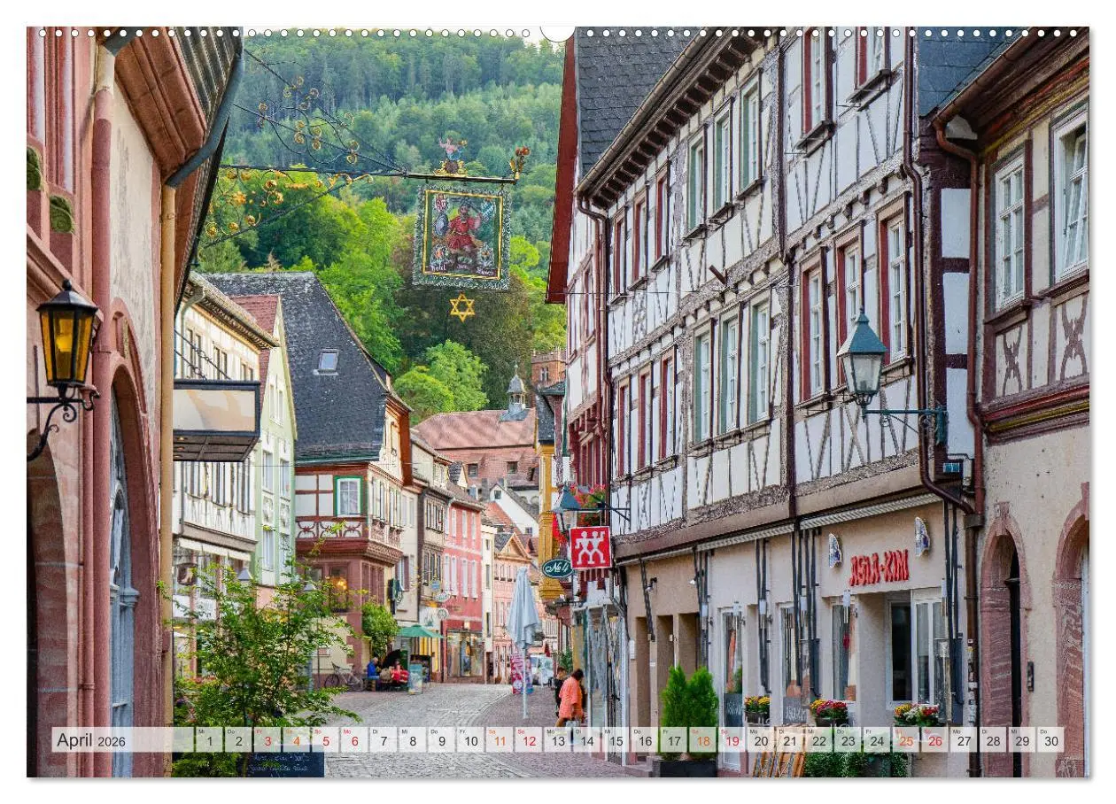 Bild: 9783457765869 | Miltenberg Impressionen (Wandkalender 2026 DIN A2 quer), CALVENDO...