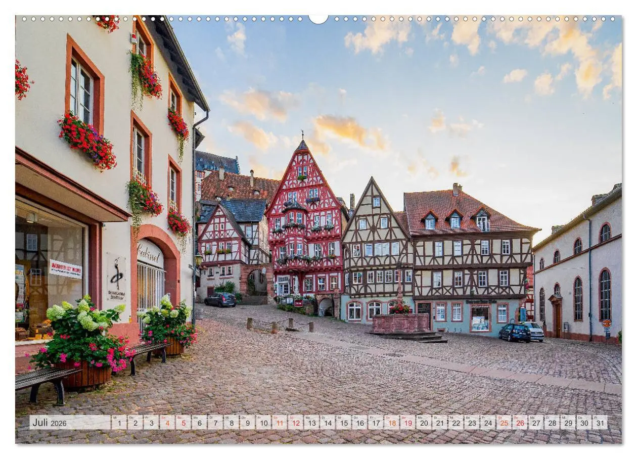 Bild: 9783457765869 | Miltenberg Impressionen (Wandkalender 2026 DIN A2 quer), CALVENDO...