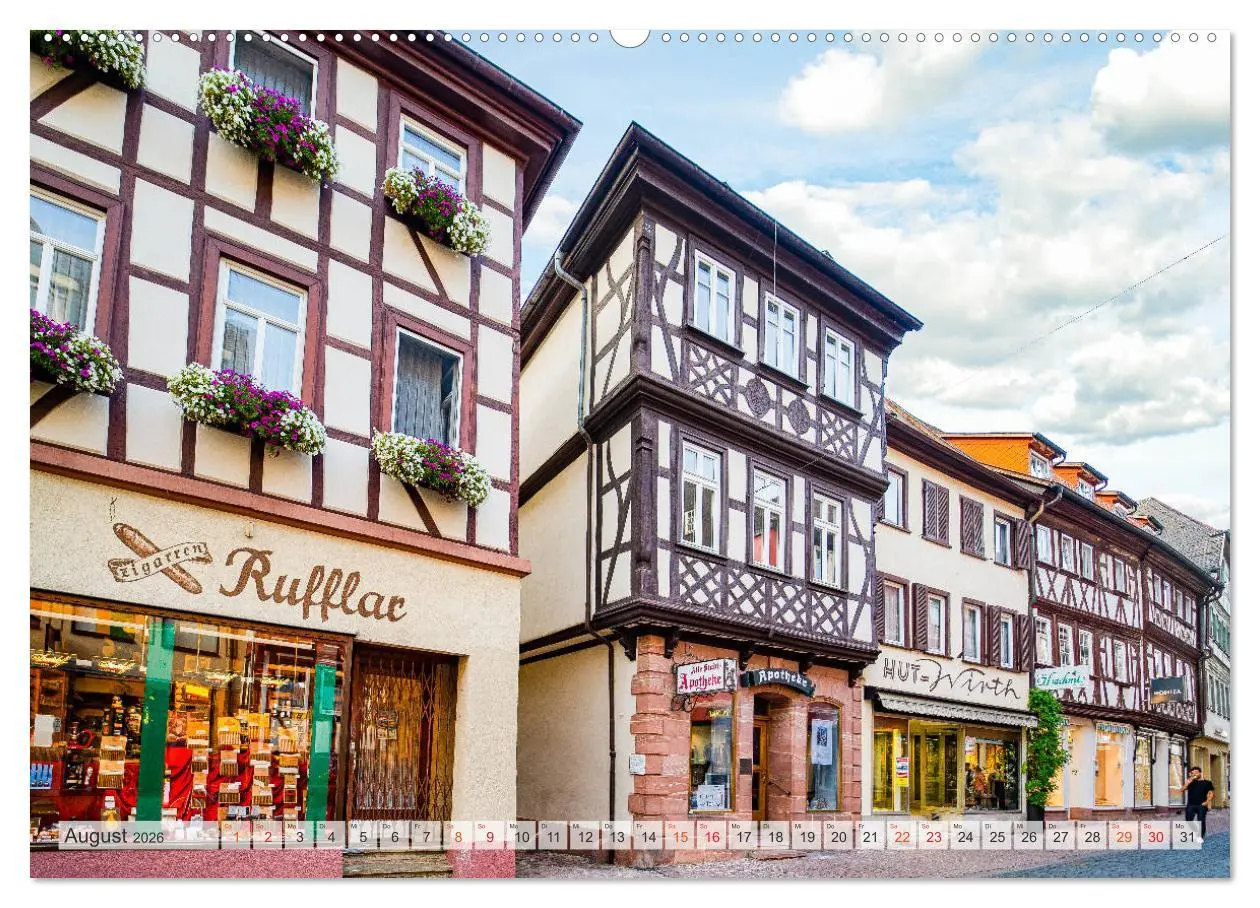 Bild: 9783457765869 | Miltenberg Impressionen (Wandkalender 2026 DIN A2 quer), CALVENDO...